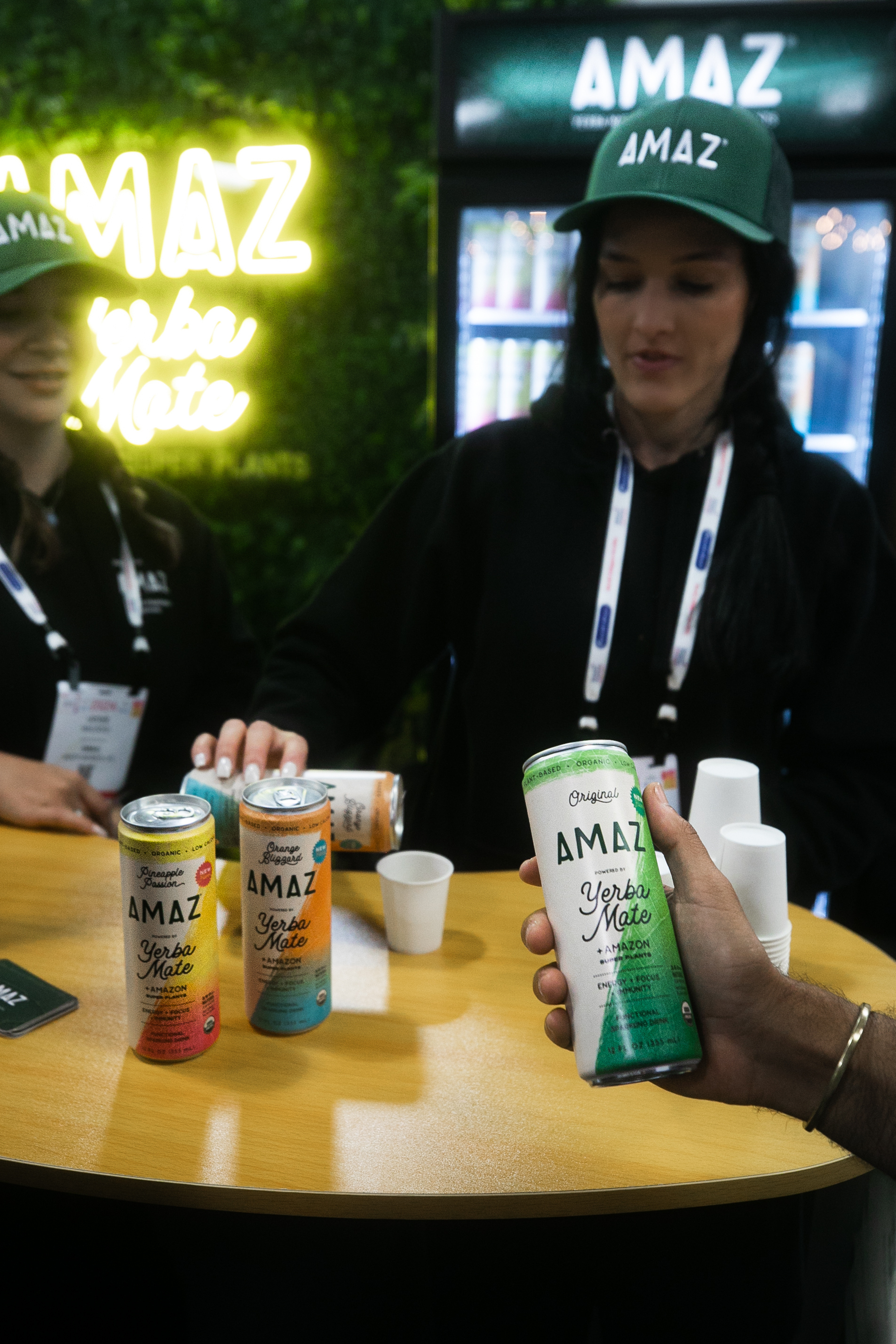 AMAZ booth at Natural Products Expo West